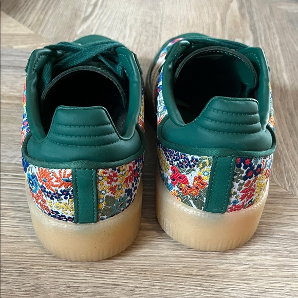 Green Floral Liberty London Samba’s - Picture 4 of 6